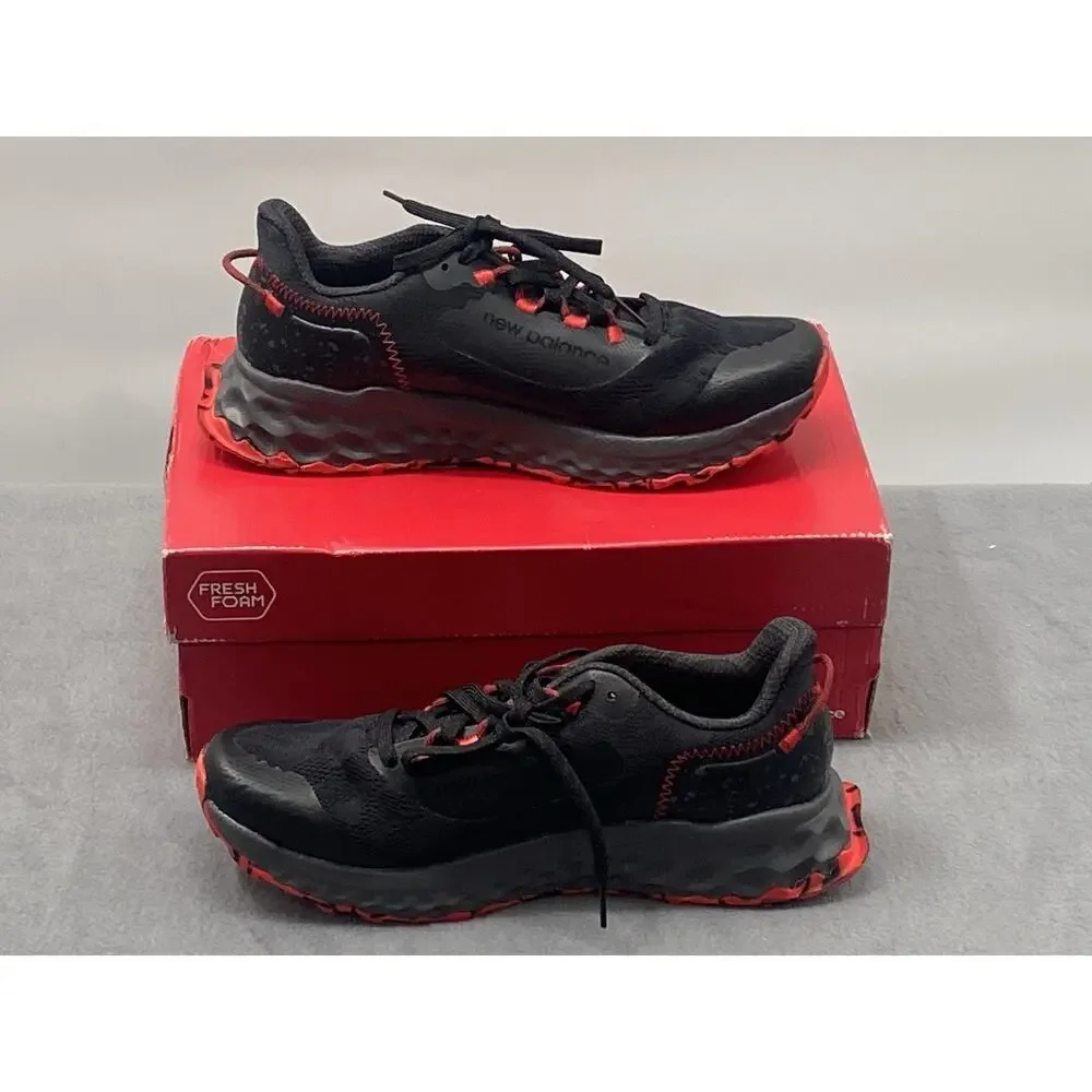 New Balance‎ Men’s Fresh Foam Garo Athletic Running Shoes Size 7.5 Black Red